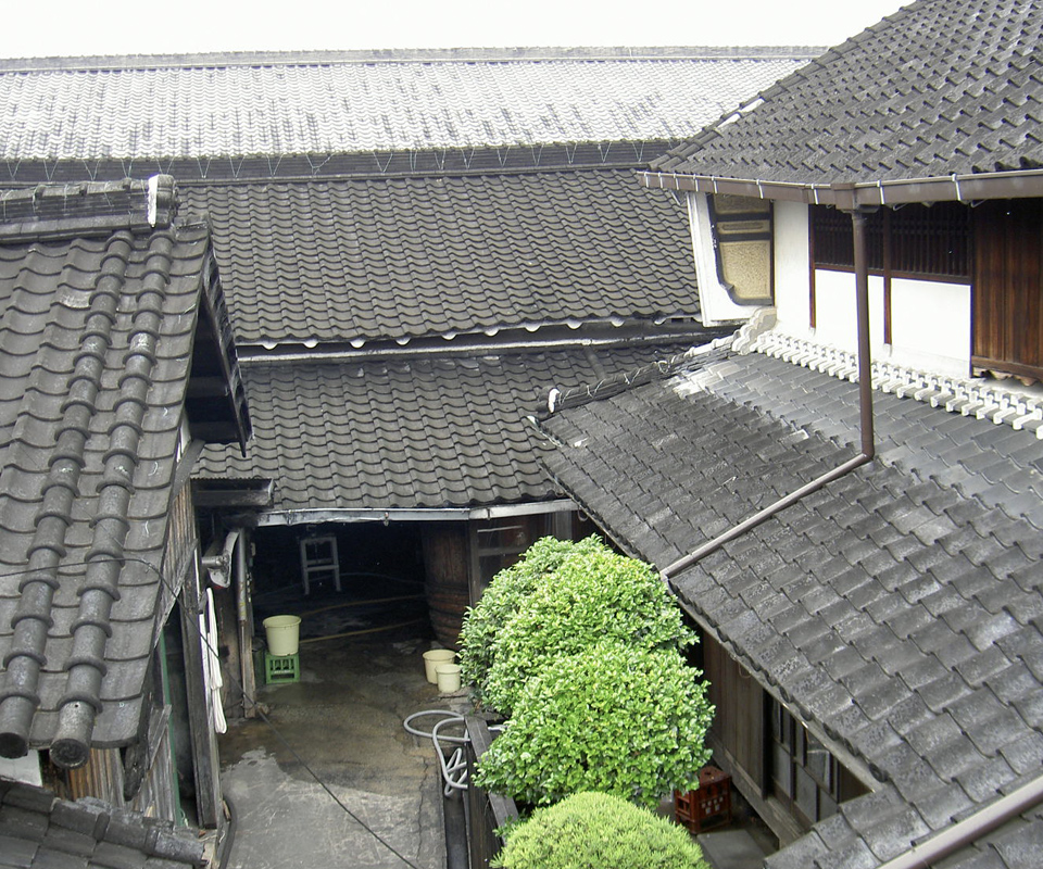 瓦屋根の風景